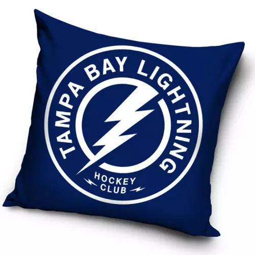 Polštářek NHL Tampa Bay Lightning Button 40x40 cm