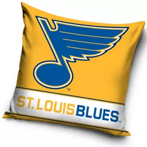 Polštářek NHL St. Louis Blues 40x40 cm