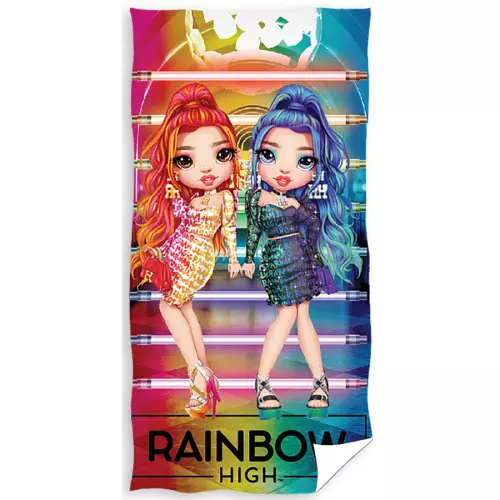 Froté osuška Panenky Rainbow High Fashion Party 70x140 cm