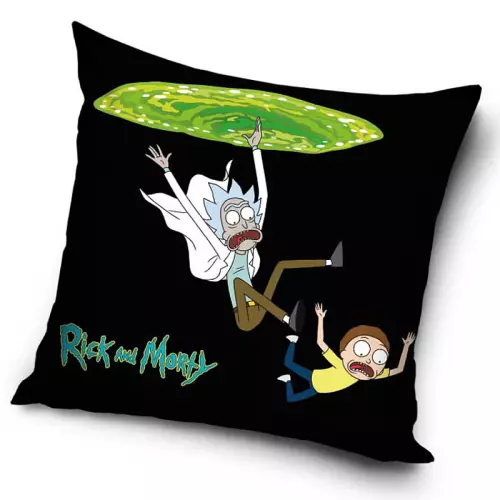 Povlak na polštářek Rick and Morty Volný Pád 40x40 cm
