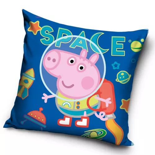 Povlak na polštářek Prasátko Peppa Tomík Malý Astronaut 40x40 cm