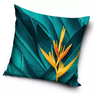 Povlak na polštářek Strelície Žlutá 40x40 cm