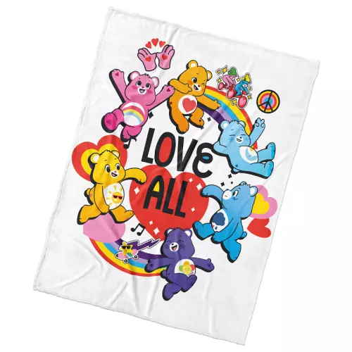Dětská deka Medvídci Care Bears 150x200 cm