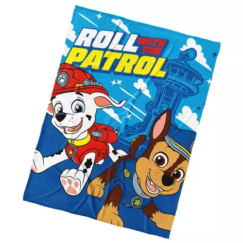 Dětská deka Tlapková Patrola Marshall a Chase 130x170 cm
