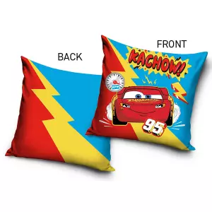 Povlak na polštářek Cars Blesk McQueen Čau Čau 40x40 cm