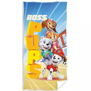 Froté osuška Tlapková Patrola Liberty Skye Everest a Marshall 70x140 cm