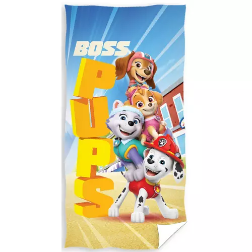 Froté osuška Tlapková Patrola Liberty Skye Everest a Marshall 70x140 cm