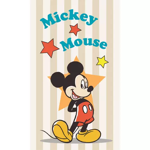 Dětský froté ručník Hvězda Mickey Mouse 30x50 cm
