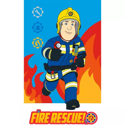 Dětský froté ručník Požárník Sam Hasičský Zásah 30x50 cm