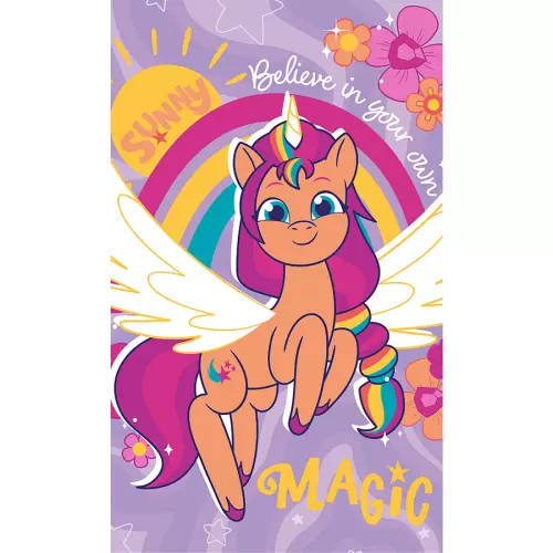 Dětský froté ručník My Little Pony Kouzelná Sunny 30x50 cm