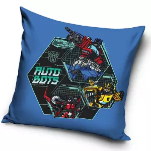 Povlak na polštářek Transformers Autoboti 40x40 cm