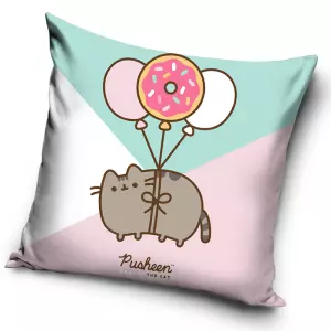 Povlak na polštářek Kočička Pusheen Kurz Létání 40x40 cm