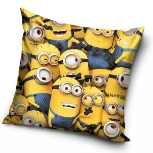 Povlak na polštářek Mimoni kam se podíváš 40x40 cm