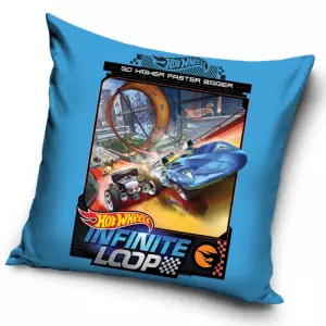 Povlak na polštářek Hot Wheels Infinite Loop 40x40 cm
