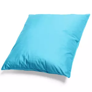 Mikroplyšový povlak na polštář Středně Modrý 50x50 cm