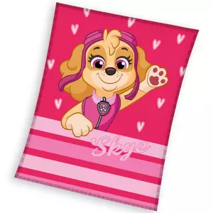 Dětská deka Tlapková Patrola Pilotka Skye 110x140 cm