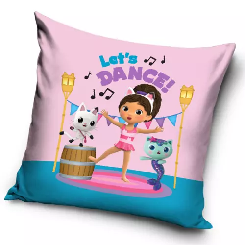 Povlak na polštářek Gábinin Kouzelný Domek Pojďme Tančit 40x40 cm