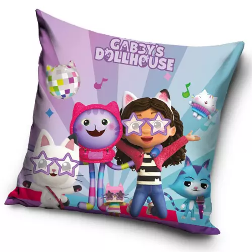 Povlak na polštářek Gábinin Kouzelný Domek Rozjezdy pro Hvězdy 40x40 cm