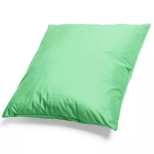 Mikroplyšový povlak na polštář Pistáciový 50x50 cm