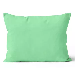 Mikroplyšový povlak na polštář Pistáciový 50x70 cm