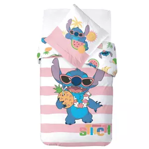 Bavlněné povlečení Lilo a Stitch Piňa Colada 140x200+70x90