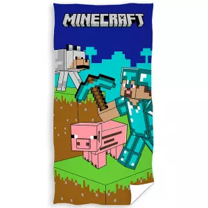 Froté osuška Minecraft Objev svůj Svět 70x140 cm