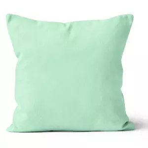 Mikroplyšový povlak na polštář 40x40 cm Mentolový 40x40 cm