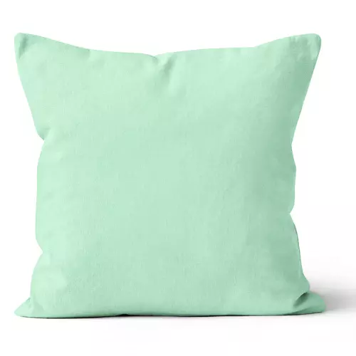 Mikroplyšový povlak na polštář 40x40 cm Mentolový 40x40 cm