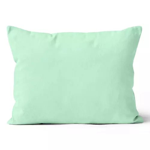 Mikroplyšový povlak na polštář Mentolový 50x70 cm