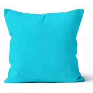 Mikroplyšový povlak na polštář Tyrkysový 40x40 cm