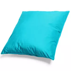 Mikroplyšový povlak na polštář Tyrkysový 50x50 cm