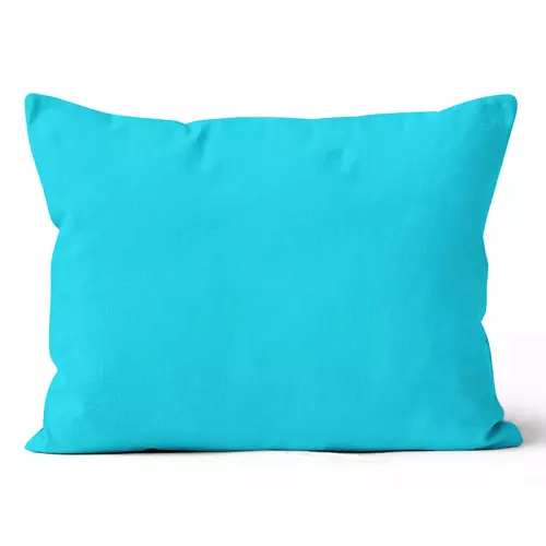 Mikroplyšový povlak na polštář Tyrkysový 50x70 cm