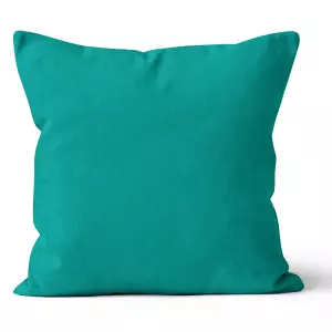 Mikroplyšový povlak na polštář Smaragdový 40x40 cm