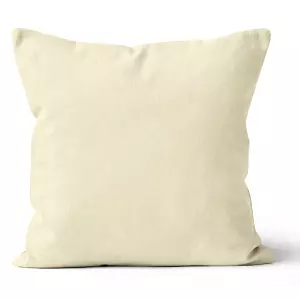 Mikroplyšový povlak na polštář Smetanový 40x40 cm