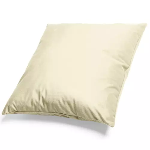 Mikroplyšový povlak na polštář Smetanový 50x50 cm