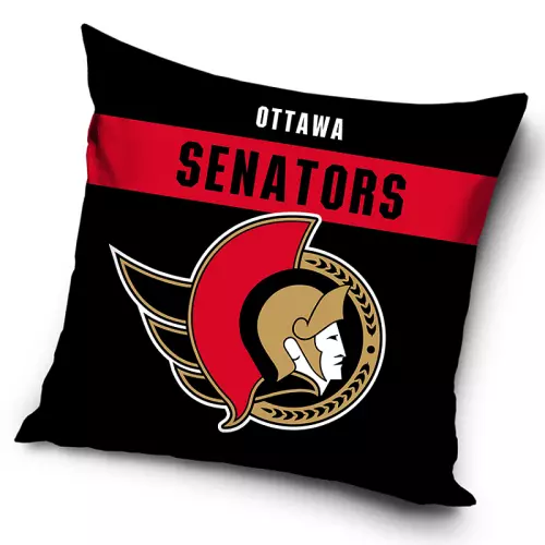 Polštářek NHL Ottawa Senators Black 40x40 cm