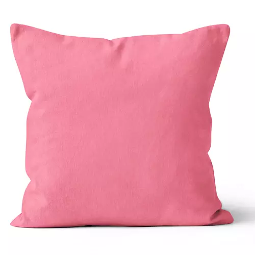 Mikroplyšový povlak na polštář Růžový 40x40 cm