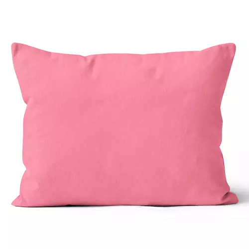 Mikroplyšový povlak na polštář Růžový 50x70 cm