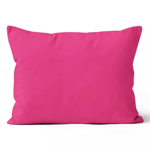 Mikroplyšový povlak na polštář Fuchsiový 50x70 cm