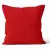 Mikroplyšový povlak na polštář Červený 40x40 cm