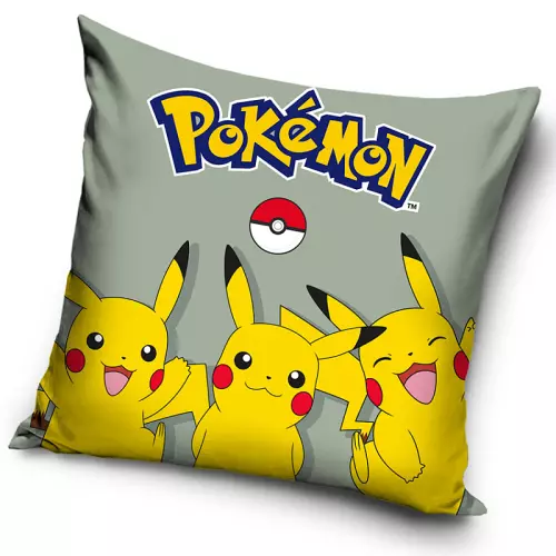 Povlak na polštářek Pokémon Pika Pika Pikachu 40x40 cm