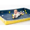 Hrací podložka pěnová s míčky Blue Yellow