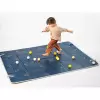 Hrací podložka pěnová s míčky Blue Yellow