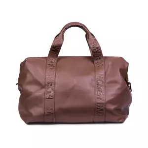 Přebalovací taška Mommy Bag Signature Vegan Leather Dark Brown