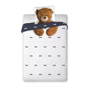 Bavlněné povlečení Medvídek 140x200+70x90
