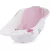 CHIPOLINO Vanička s podložkou a stojanem Vela 87cm Pink