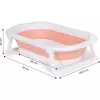 ECOTOYS Skládací vanička, růžová