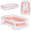 ECOTOYS Skládací vanička, růžová