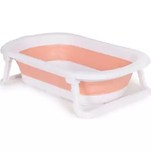 ECOTOYS Skládací vanička, růžová