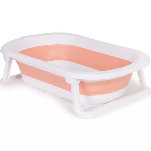 ECOTOYS Skládací vanička, růžová